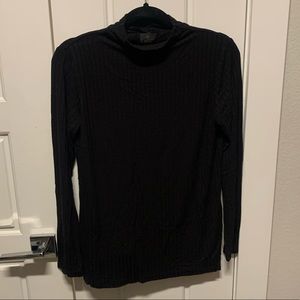 Black turtle neck